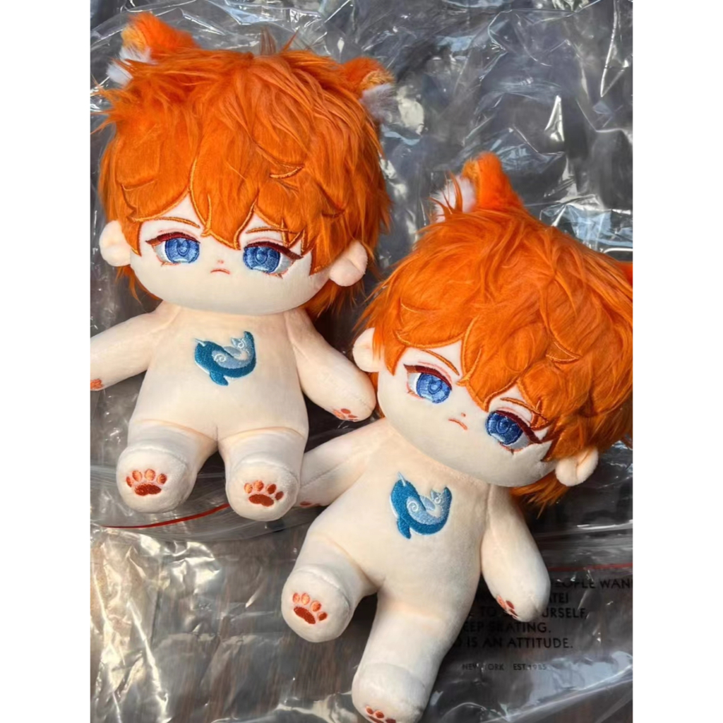 [READY STOCK] doll childe genshin impact boneka tartaglia doll 20cm oceans