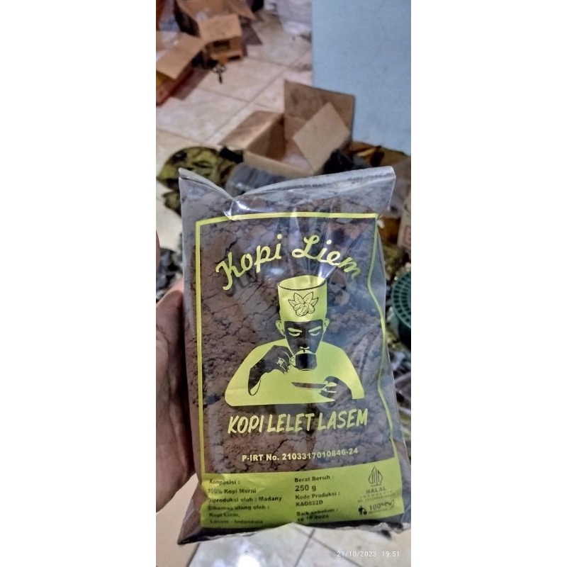 

kopi lelet lasem 250grm