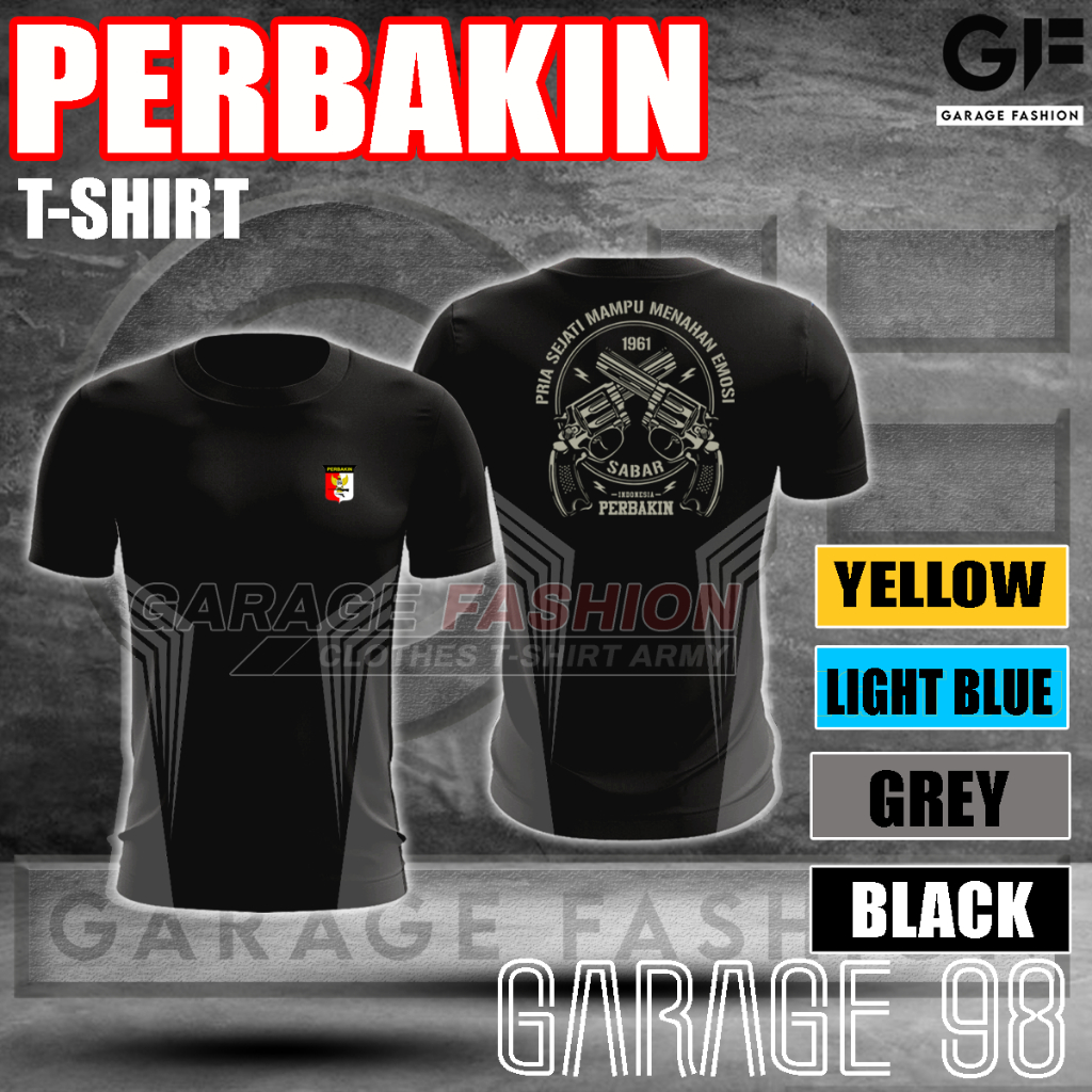 Kaos Jersey PERBAKIN / Baju Perbakin Indonesia / Kaos Perbakin / Bahan Dryfit Milano / Bisa COD