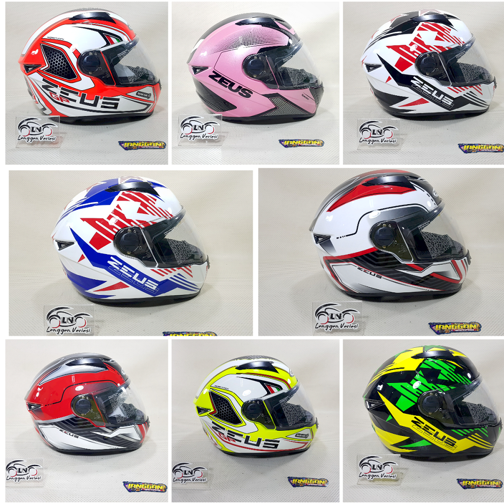 Helm ZEUS Full Face ZS 811 ZS811 Motif Series Original