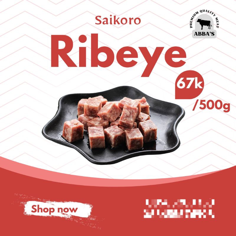 

SAIKORO_RIBEYE, 500g