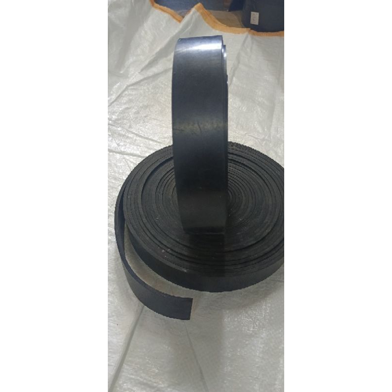 Rubber strip / karet bantalan tebal 1mm x  lebar 5cm per 1mtr