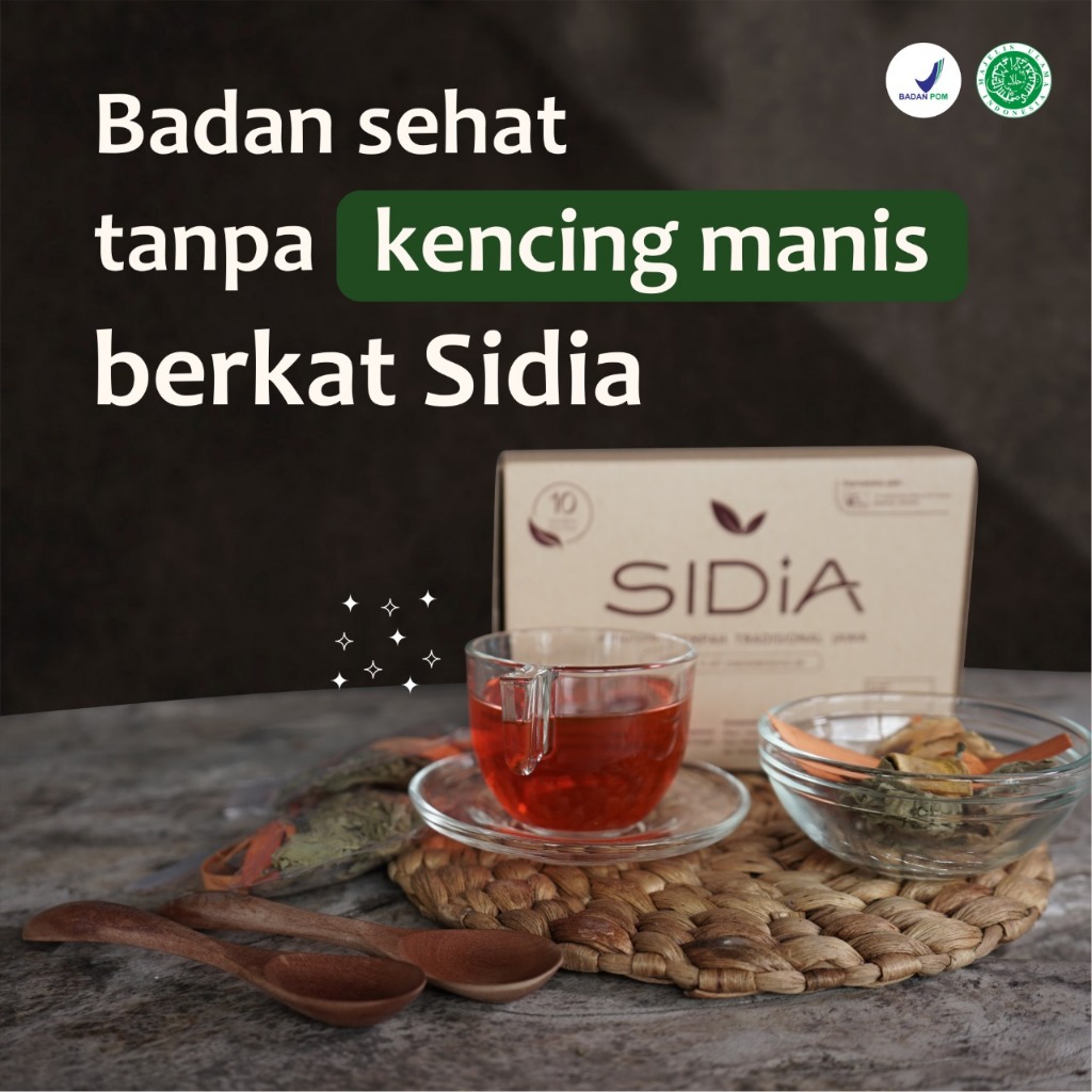 

SIDIA Minuman Rempah Obat Gula Darah Tinggi Diabetes Paling Ampuh Herbal Asli