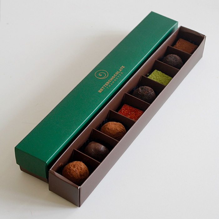 

Betterchocolatethannever - Box of 8 Truffles Set