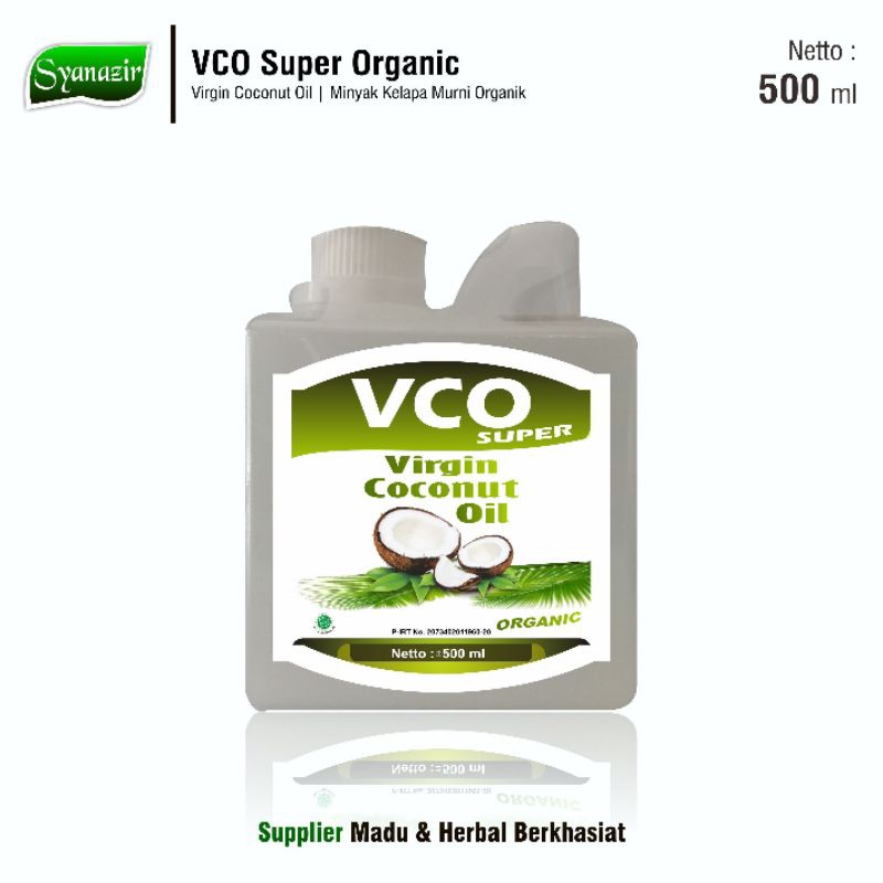 

VCO Super Organic An-Naafi 500 ml Minyak Kelapa Murni Organik