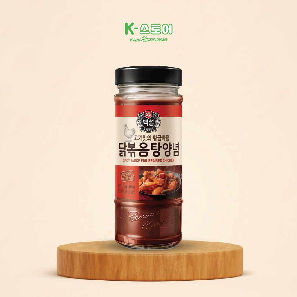 

BEKSUL SPICY BRAISED CHICKEN SAUCE 490G/BUMBU AYAM PEDASA KOREA 490G