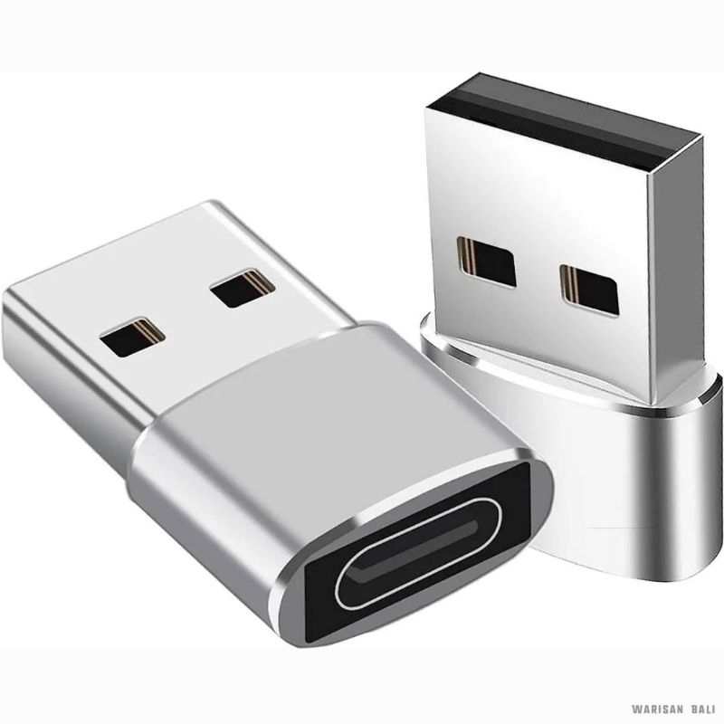 Adapter USB to Type C Ipad Iphone Laptop Macbook Monitor Konektor Universal