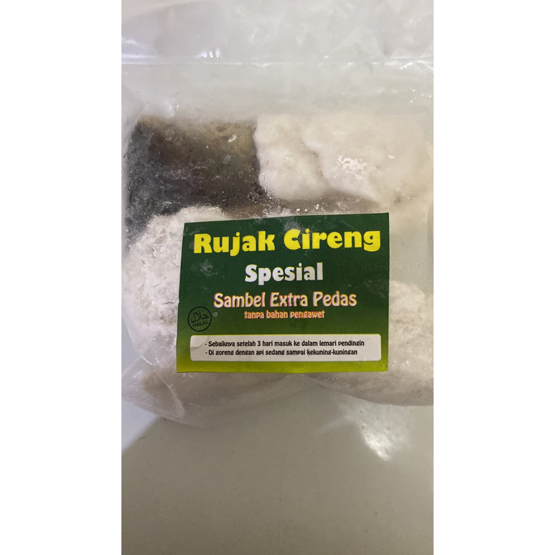 

cireng rujak spesial