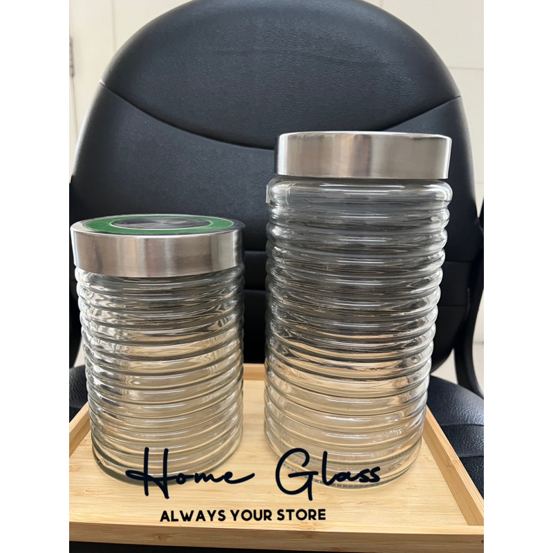 TOPLES KACA KEDAP UDARA 2 LITER WADAH TEMPAT TOPLES LODONG PENYIMPANAN MAKANAN CAMILAN SNACK 2