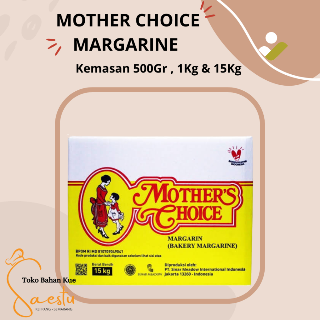 

MOTHER'S CHOICE MARGARINE 500GR & 1 KG