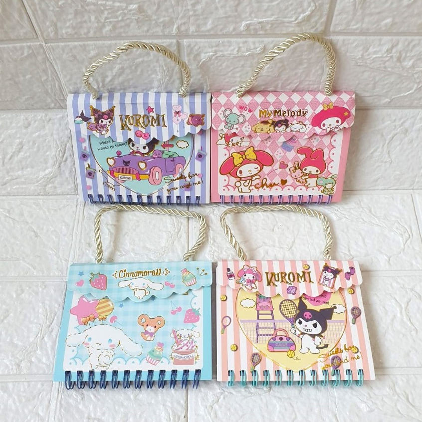 

Notebook Buku Catatan Spiral Tali Lotso / Stella Lou / SANRIO