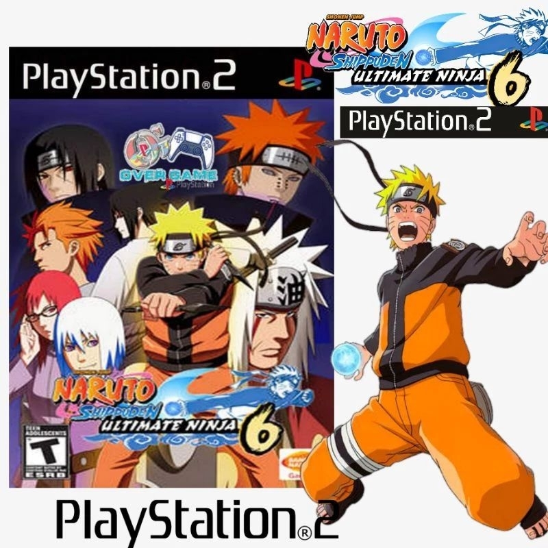KASET NARUTO SHIPUDEN ULTIMATE NINJA 6 PS2