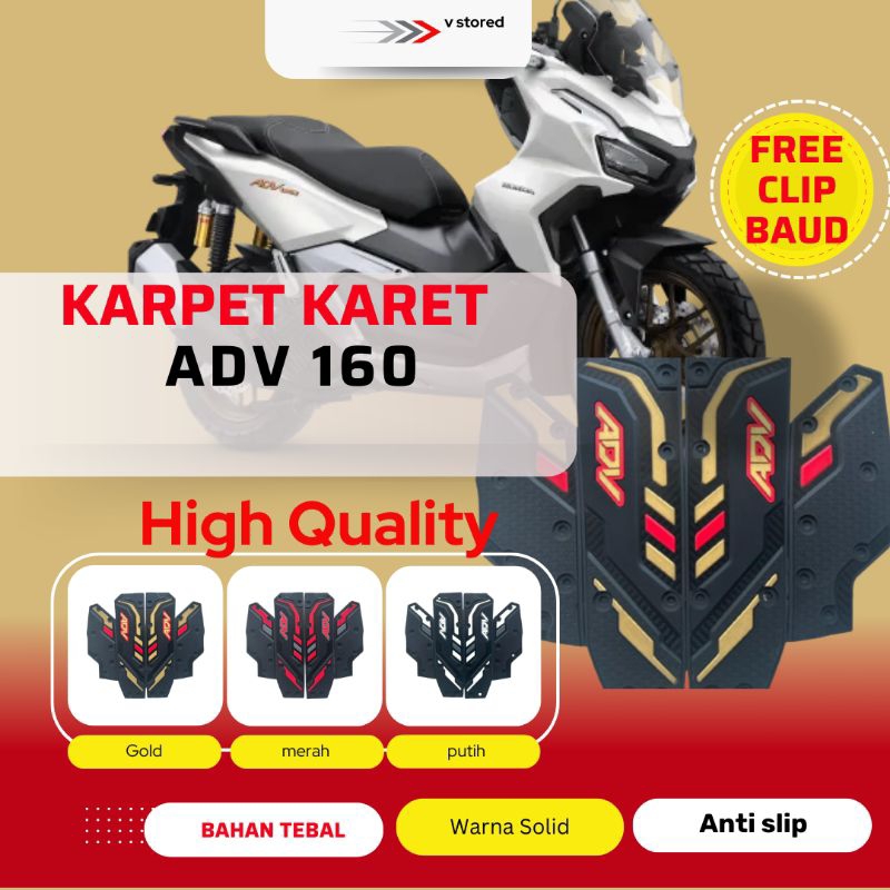 Karpet Motor ADV 160/Aksesoris ADV 160/Pijakan Kaki ADV 160