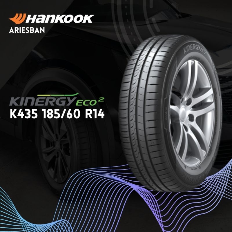 Ban mobil hankook kinergy eco2 K435 ukuran 185/60 R14