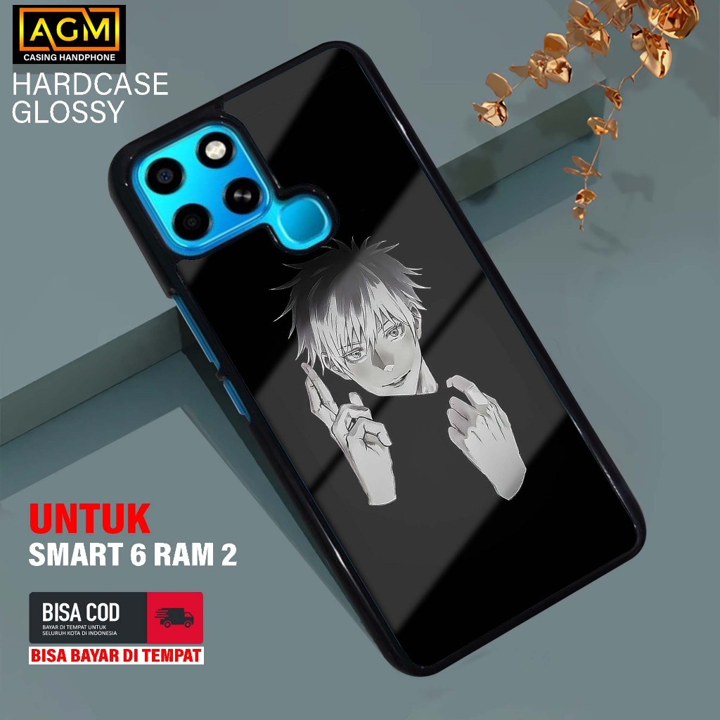 Case Infinix Smart 6 Ram 2 [GOJO] Casing infinix- Case Hp infinix Smart 6 Ram 2 Smart 6 Ram 3 Smart 