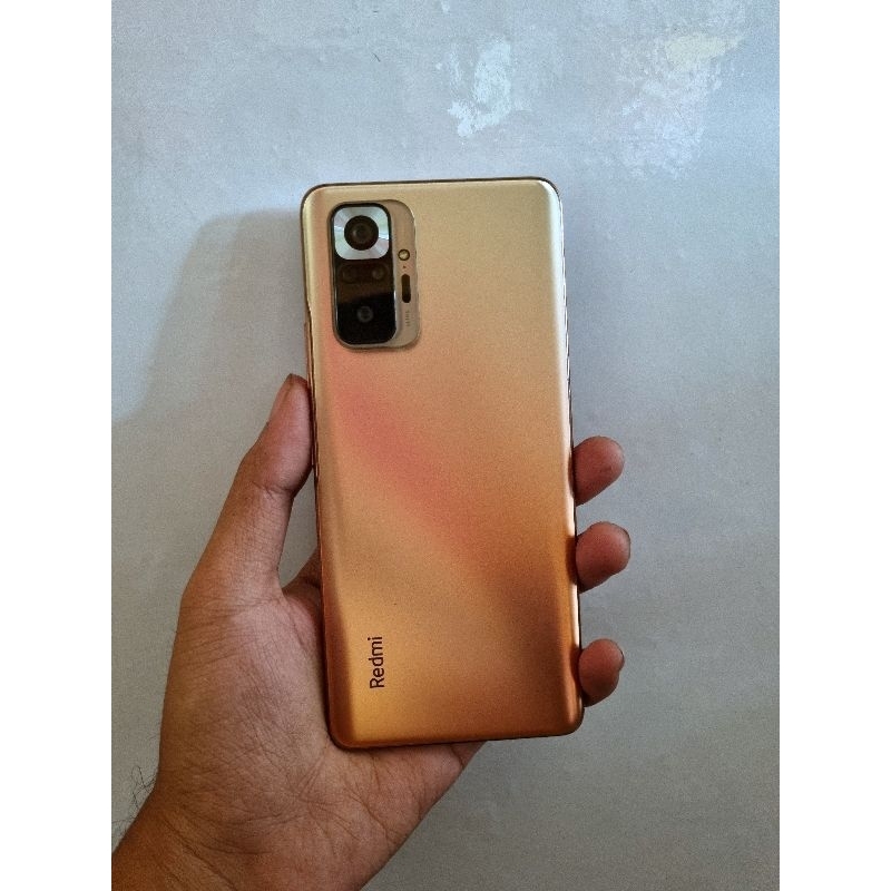 (second) Redmi Note 10 Pro Ram 8/128gb Fullset