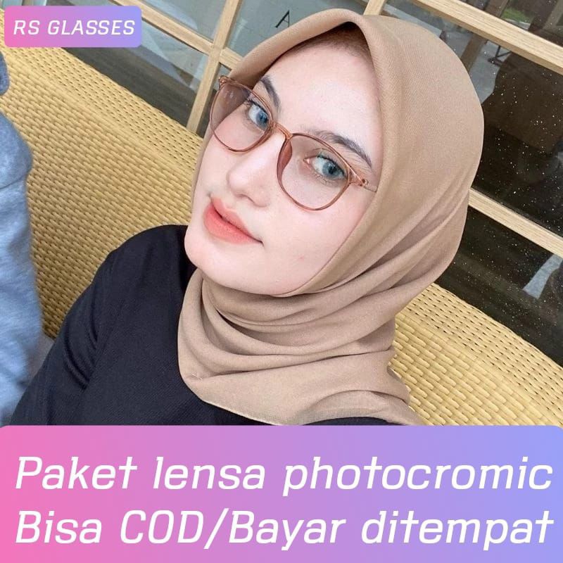 KACAMATA ANTIRADIASI KACAMATA PHOTOCROMIC FRAME 5004
