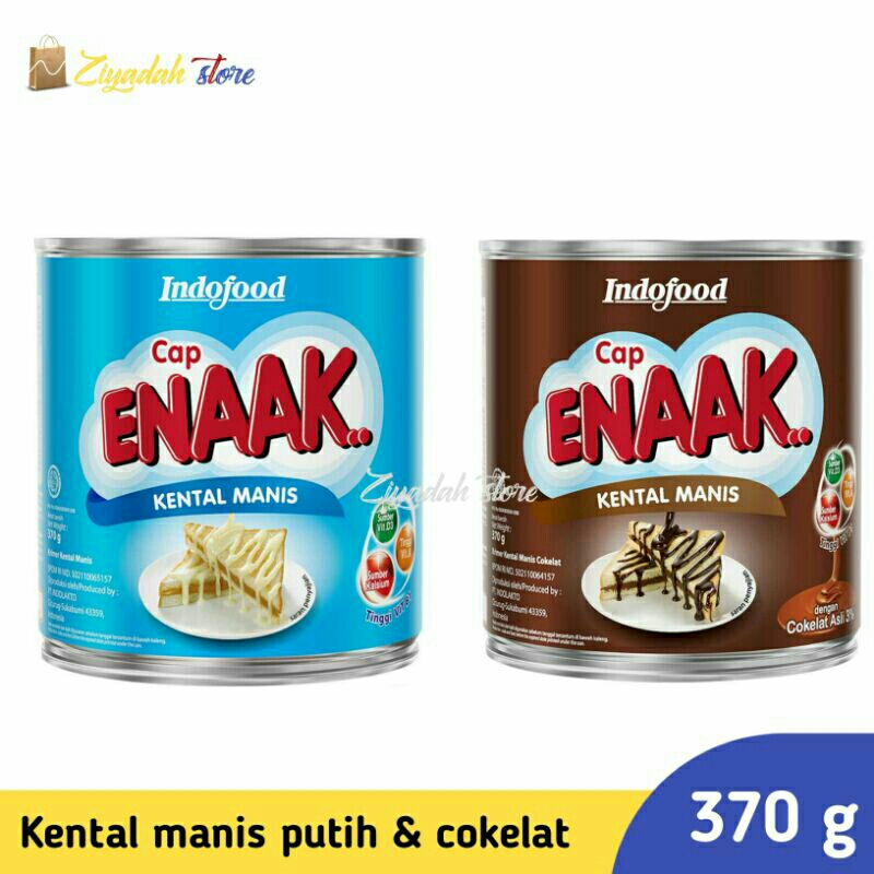 

Susu enak kaleng 370 g