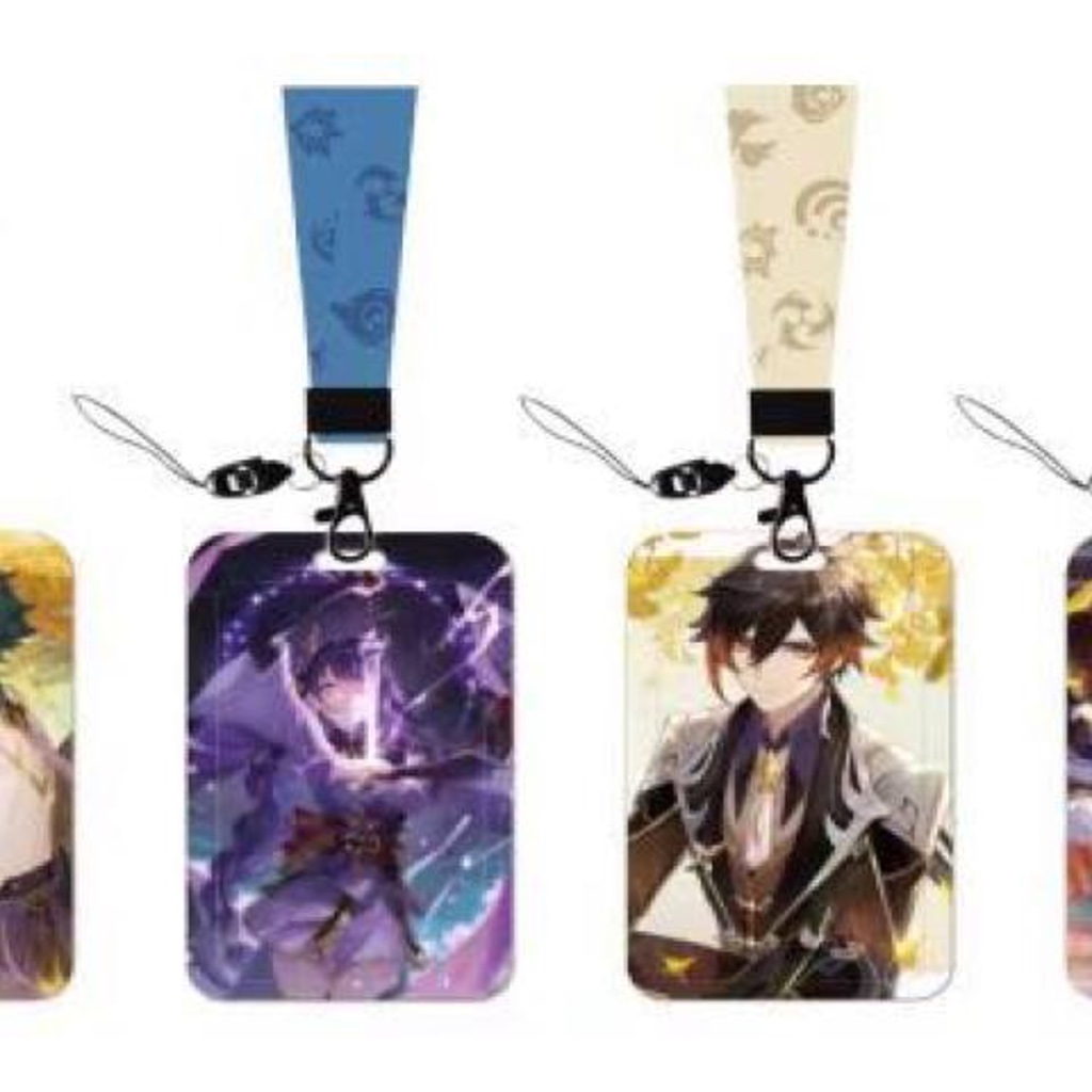 

Lanyard genshin impact card holder gantungan kartu
