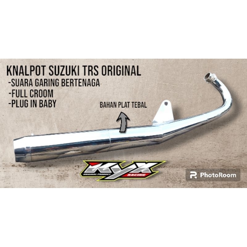 knalpot Suzuki TRS 118/125 original KYX racing