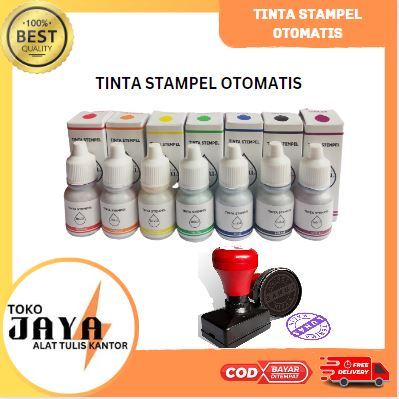 

Isi Ulang Tinta Stempel Ink Otomatis & Pad Premium 6ml Toko Jaya ATK Murah Lengkap