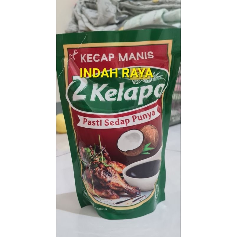 

KECAP MANIS 2 KELAPA 520ml pouch