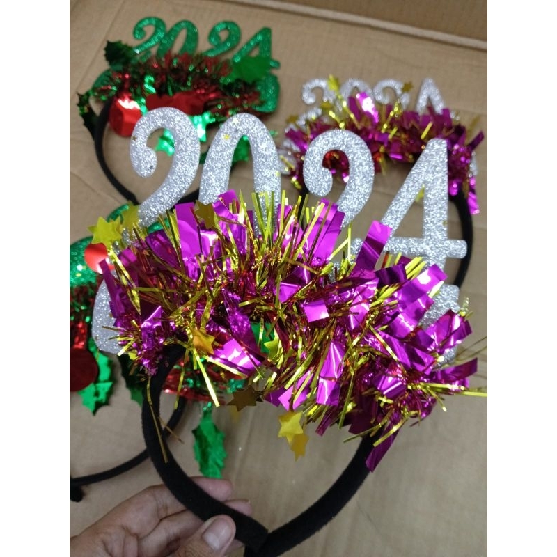 TERBARU BANDO HAPPY NEW YEAR 2024 LAMPU LED ON OFF