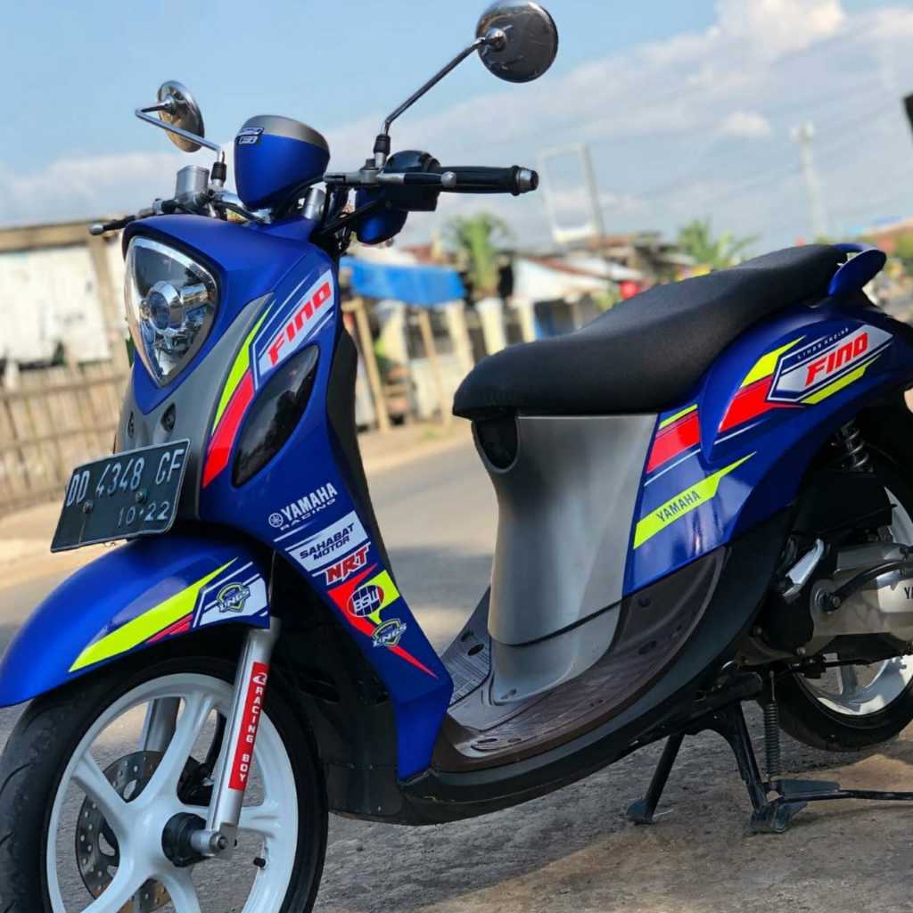 STIKER FINO 125 STRIPING DECAL FINO 125 STRIPING FINO VARIASI YAMAHA FINO