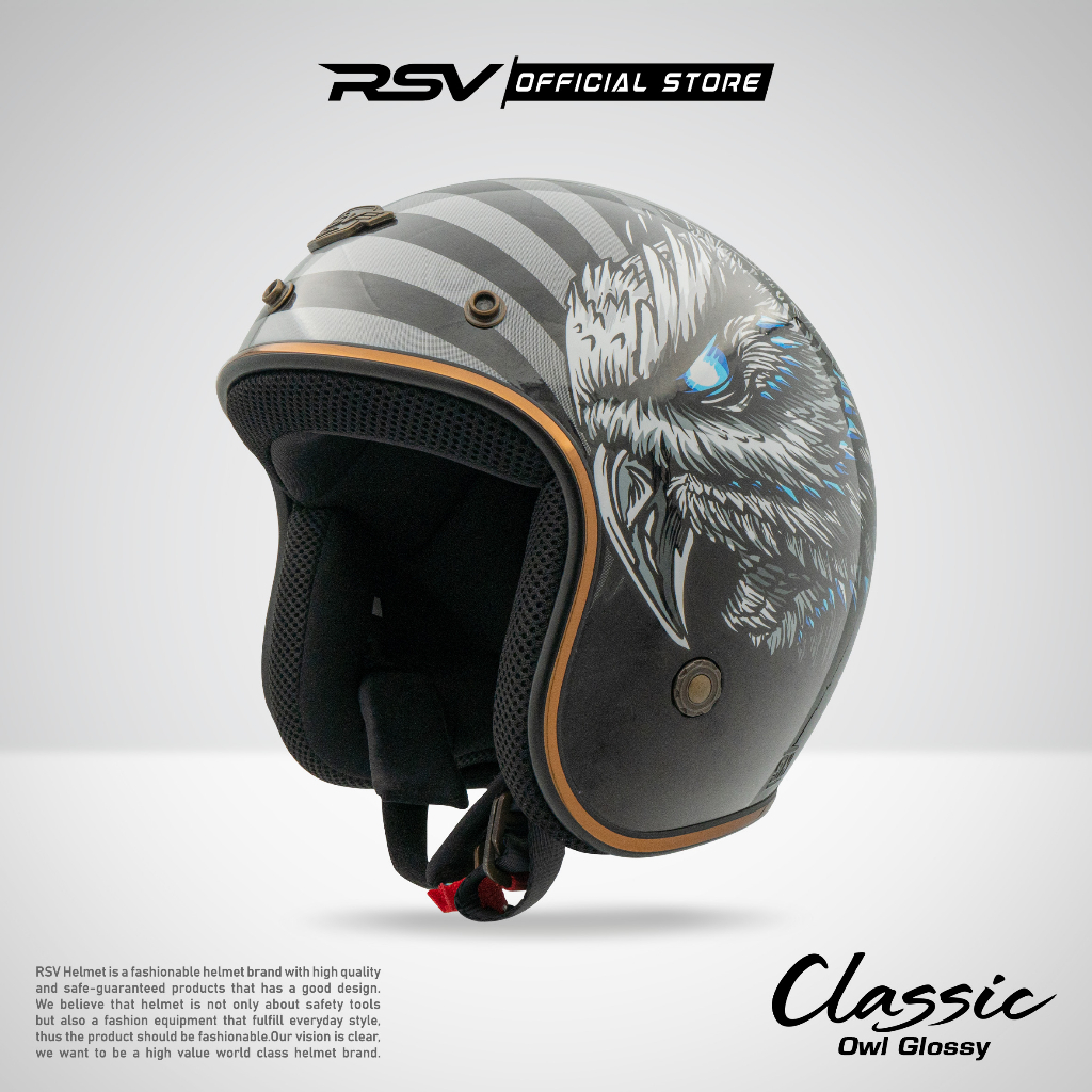Helm RSV Classic OWL RSV HELM CLASSIC OWL GLOSSY
