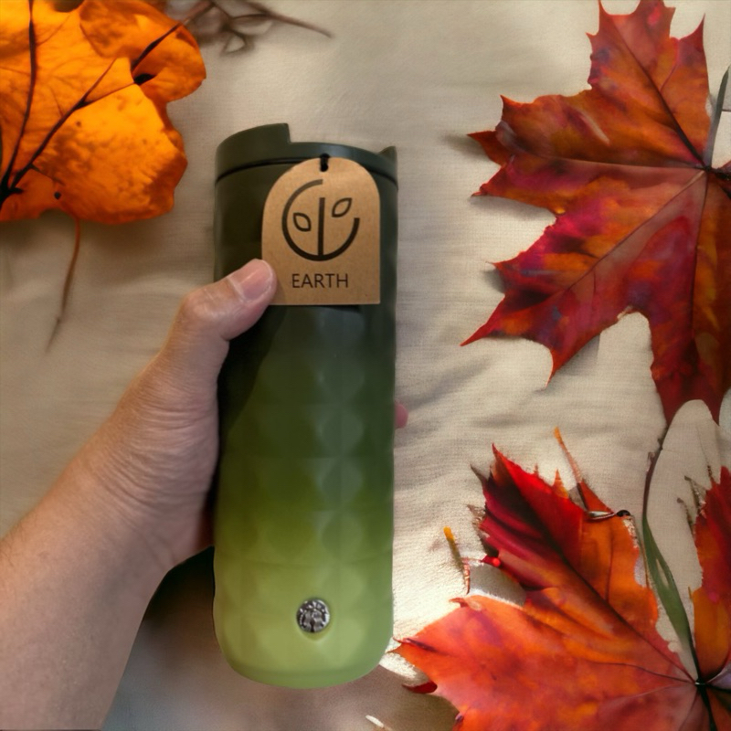 Tumbler Starbucks Studded Earth Green