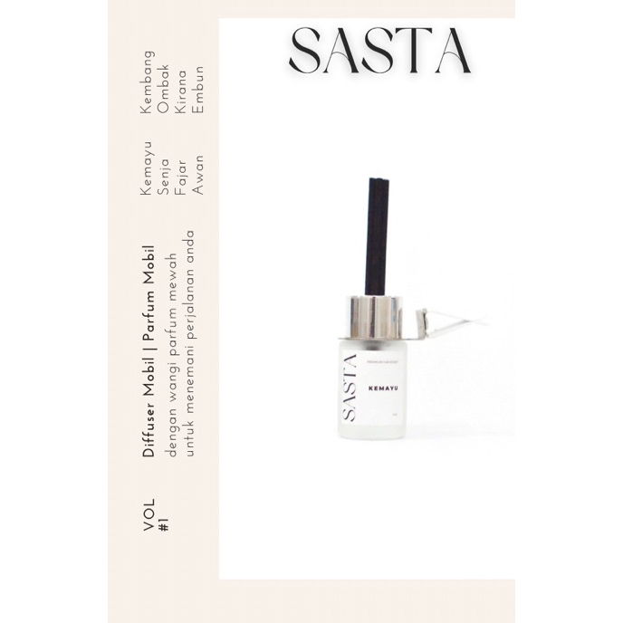 Star Seller SASTA Parfum Mobil | Reed Diffuser Mobil | Pengharum Mobil.