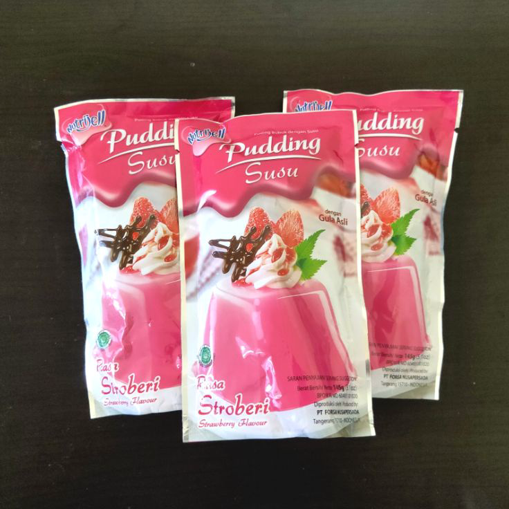 

Diskon NUTRIJELL PUDING SUSU RASA STROBERI STRAWBERRY 170 GR - 1 PC