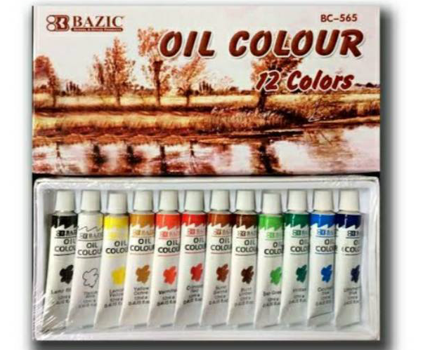 

Stok Banyak SET 12 24 WARNA CAT MINYAK BAZIC OIL COLOR