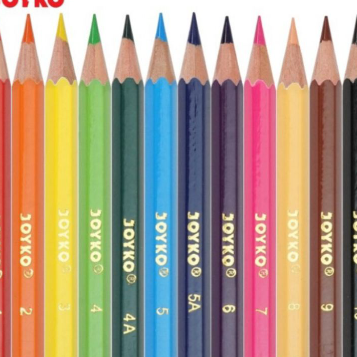 

Promo Pensil warna Joyko 12 pendek CP-S12 ( 1set/12wrn )