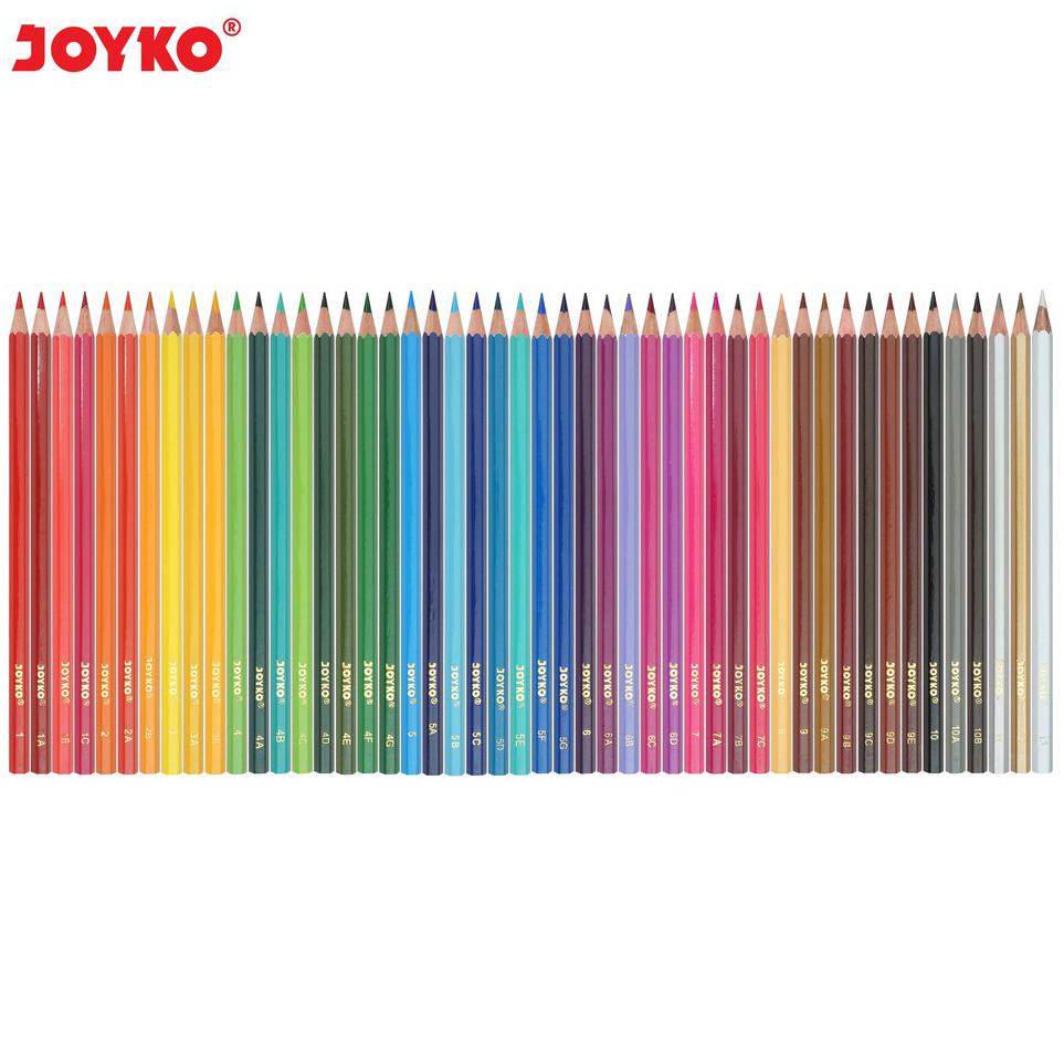 

Model Terkini Joyko Pensil Warna Superior Quality Color Pencils Hexagonal Grip PB Terbaru