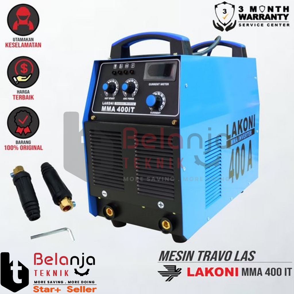 LAKONI Mesin Travo Las Listrik Inverter MMA 400 IT Trafo MMA400IT 400A