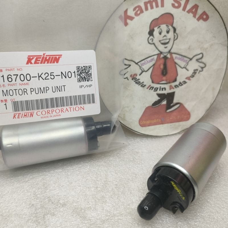 ORIGINAL KEIHIN K25 Rotak Rotax fuel pump Beat fi Scoopy fi Beat ESP Vario 125 old 2012-2014