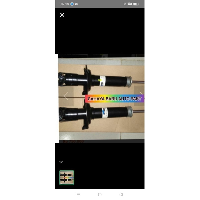 shock breaker Honda CRV gen 2 belakang