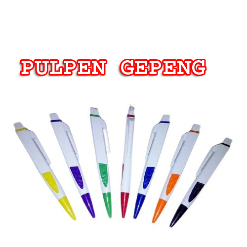 

PULPEN PLASTITK GEPENG / PULPEN GEPENG TERMURAH