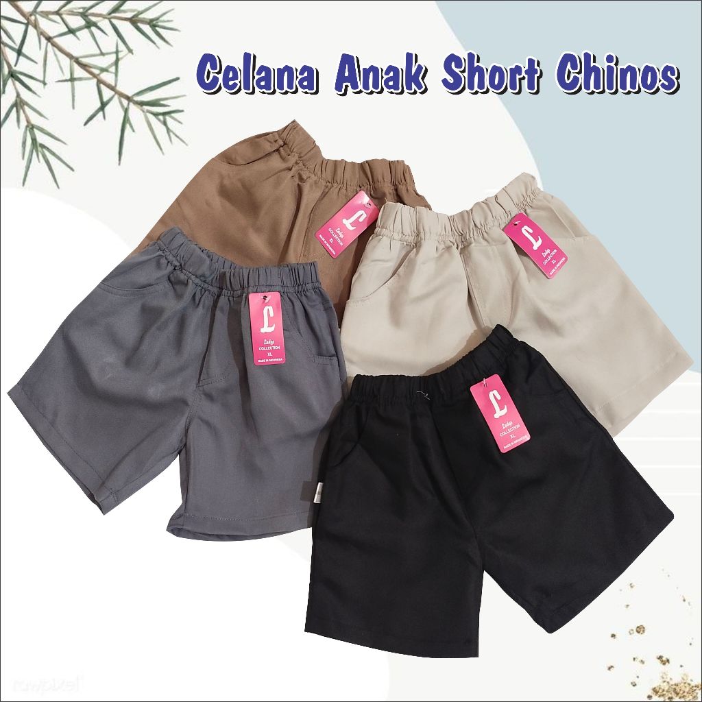 Celana chinos anak,chinos pendek,celana anak pendek,celana keren