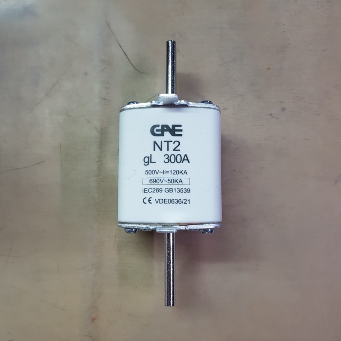 GAE NT2 400A / NT-2 400 AMPERE / FUSE SEKERING / NH SEKRING KERAMIK