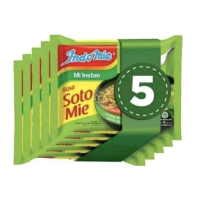 

SPM (00101632) - INDOMIE SOTO 5 Pcs