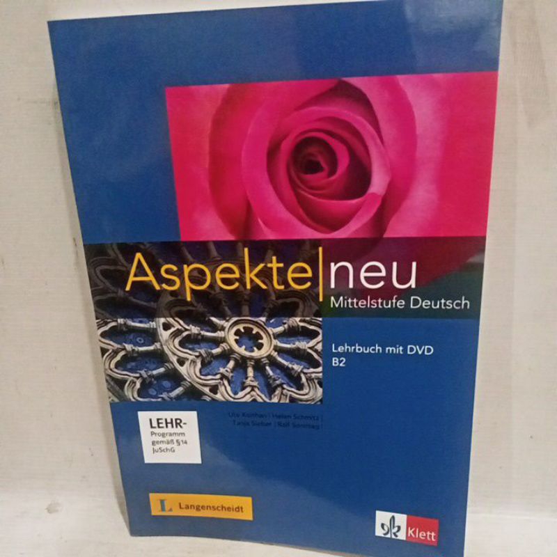 buku aspekte neu mittelstufe Deutsch lehrbuch MIT DVD b2