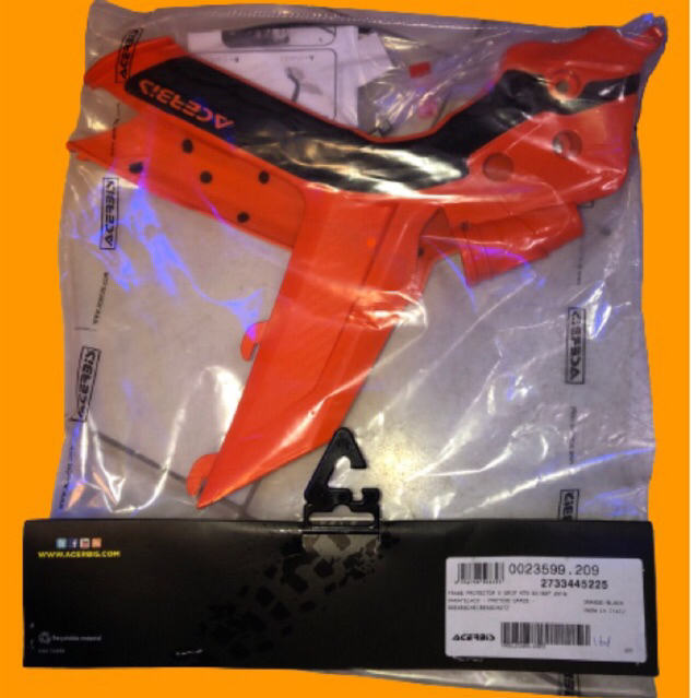Frame guard ktm acerbis - cover frame ktm ktm250 acerbis