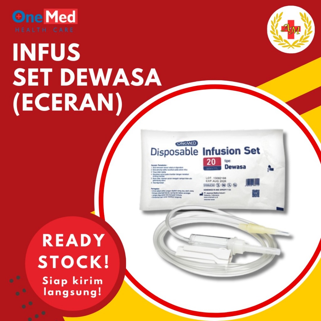 Infus Set Onemed Selang Infus Disposable Infusion Set