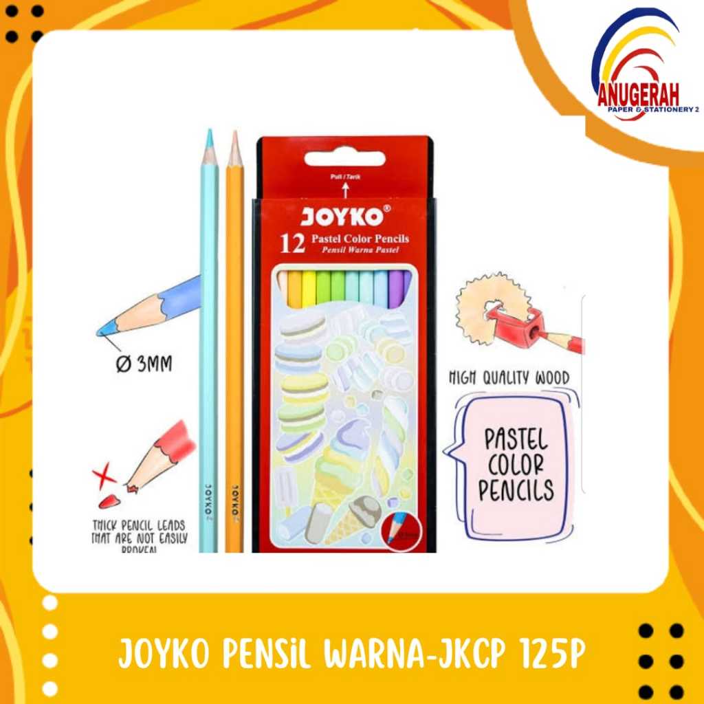 

PENSIL WARNA JOYKO CP-125P (PCS)