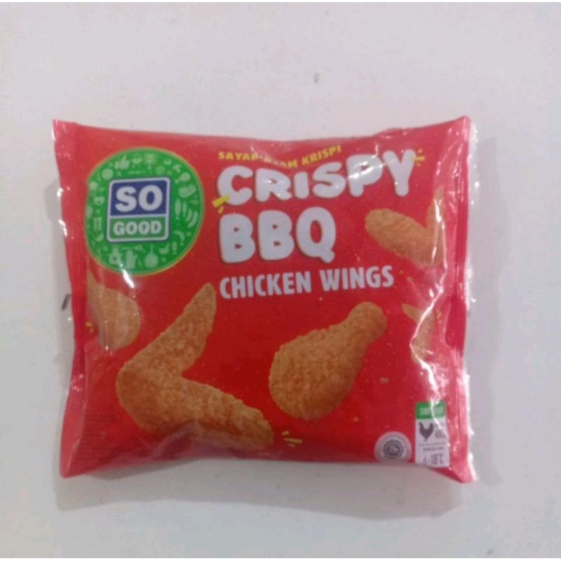 

SO GOOD SAYAP AYAM CRISPY BBQ 400g