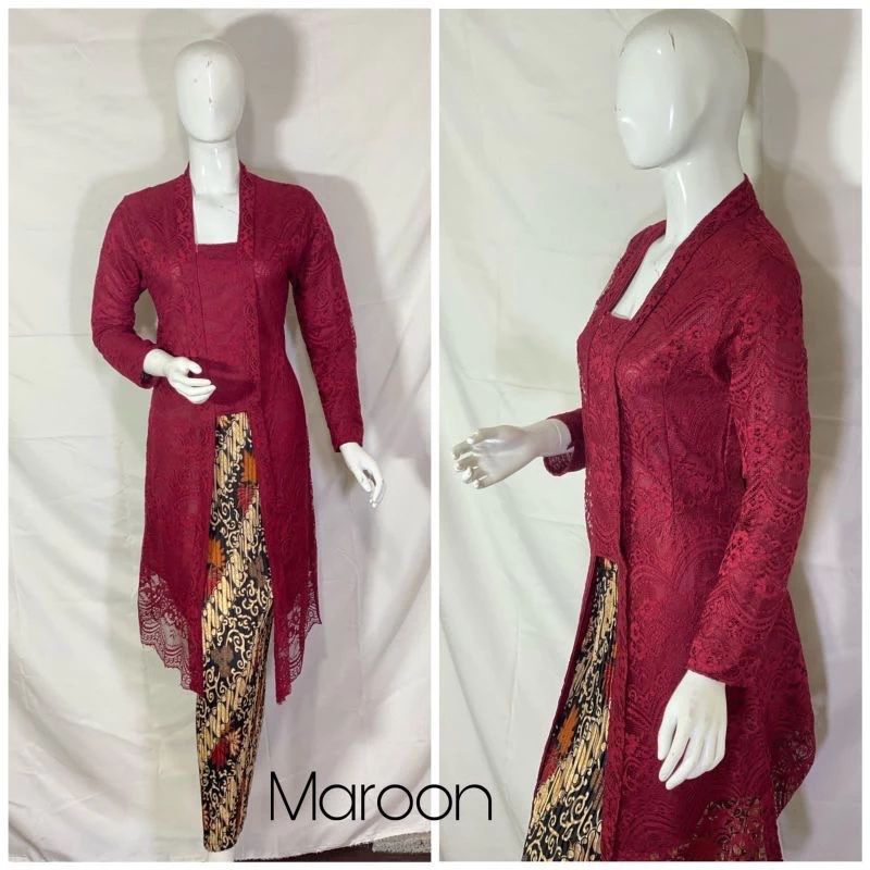 TUNIK KUTUBARU BRUKAT MODERN