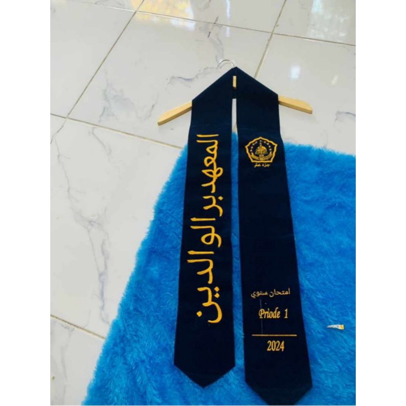 (1HARI JADI) SELEMPANG KALUNG ANAK ANAK, Selempang bordir selempang nama selempang pita selempang Re