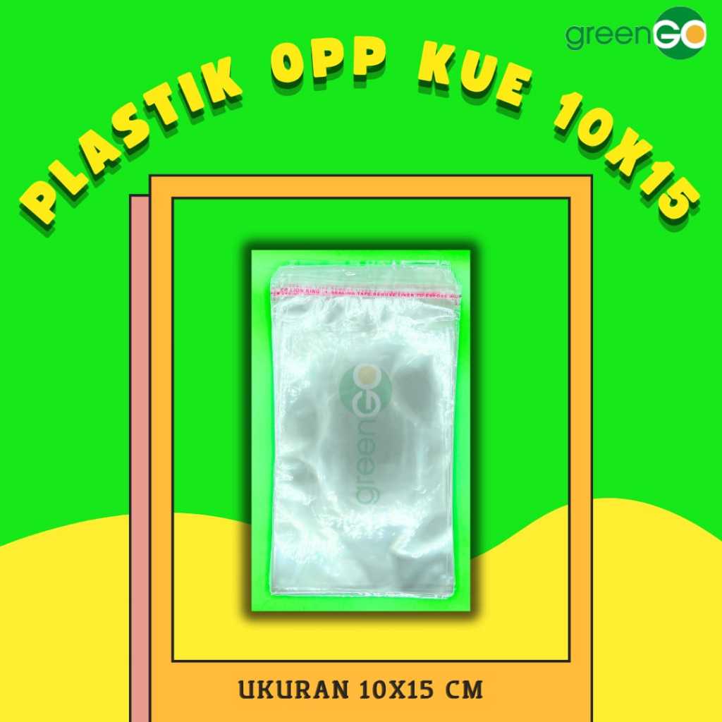 PLASTIK OPP KUE ROTI 10 CM X 15 CM ISI 100 PLASTIK KUE KERING PLASTIK PEREKAT PLASTIK HAMPERS KUE KE